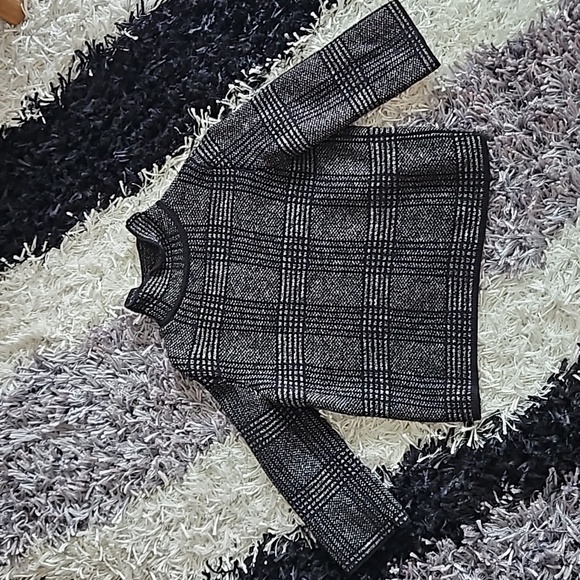 Zara plaid sweater - Picture 1 of 3